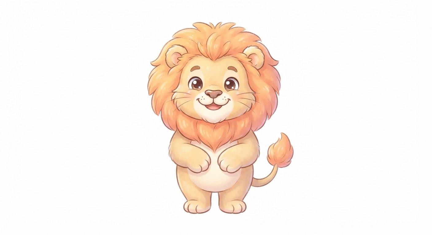 Illustration de Le lion