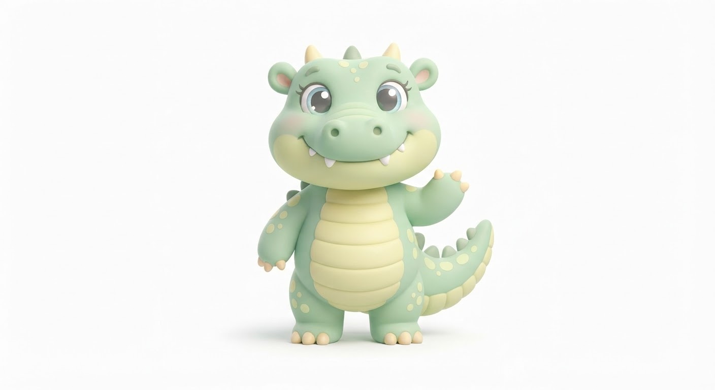Illustration de Le crocodile du Nil