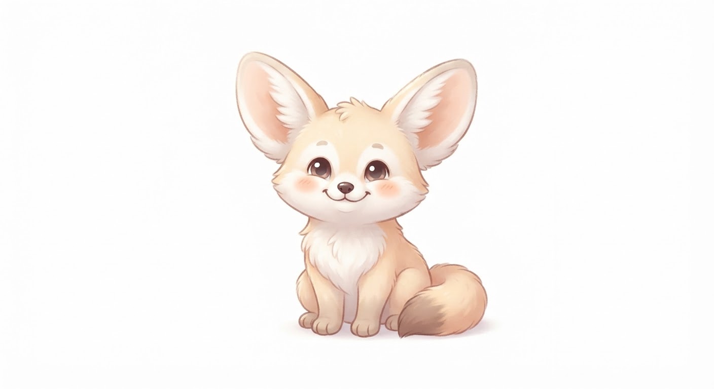 Illustration de Le fennec