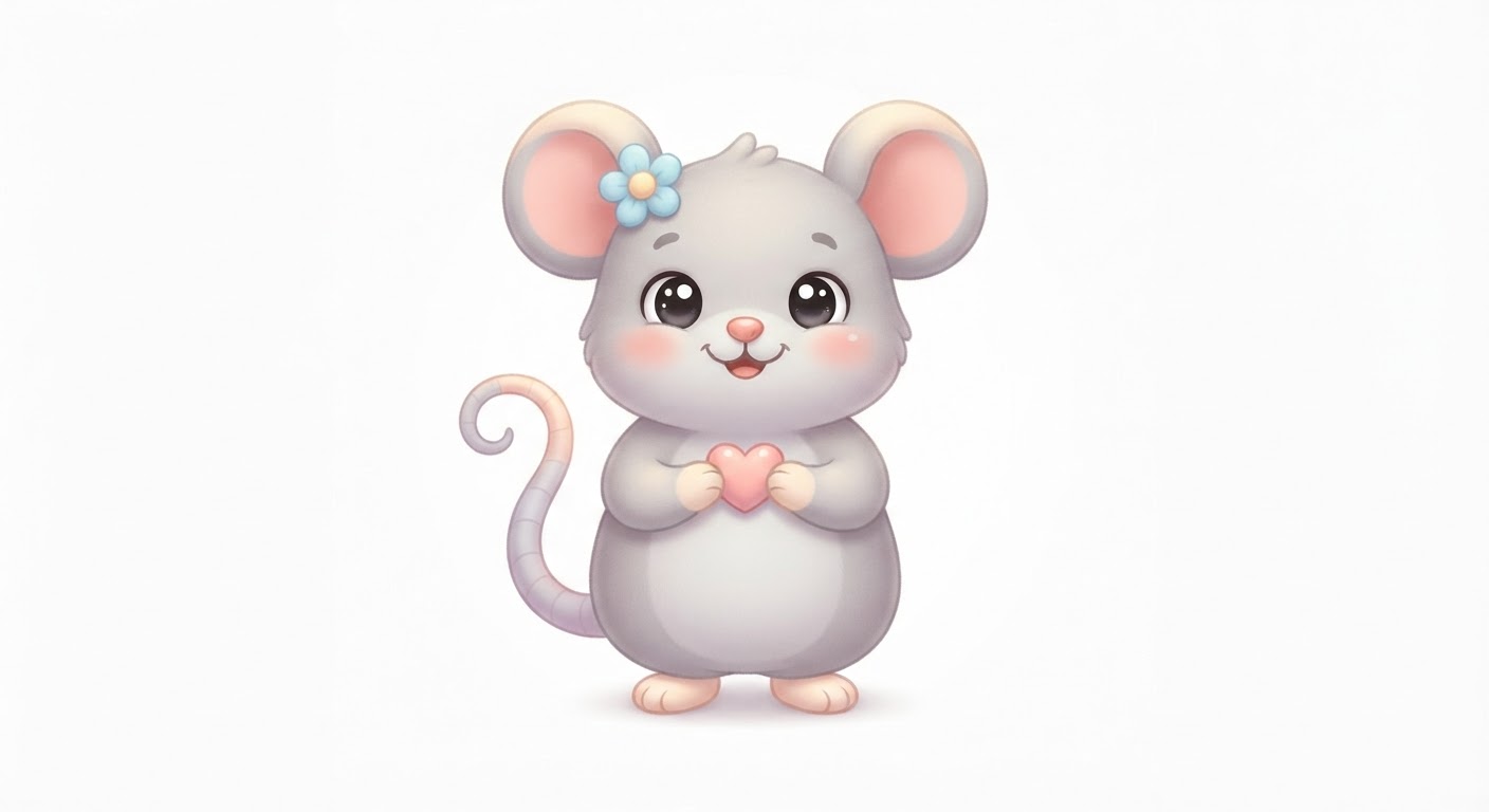 Illustration de La souris