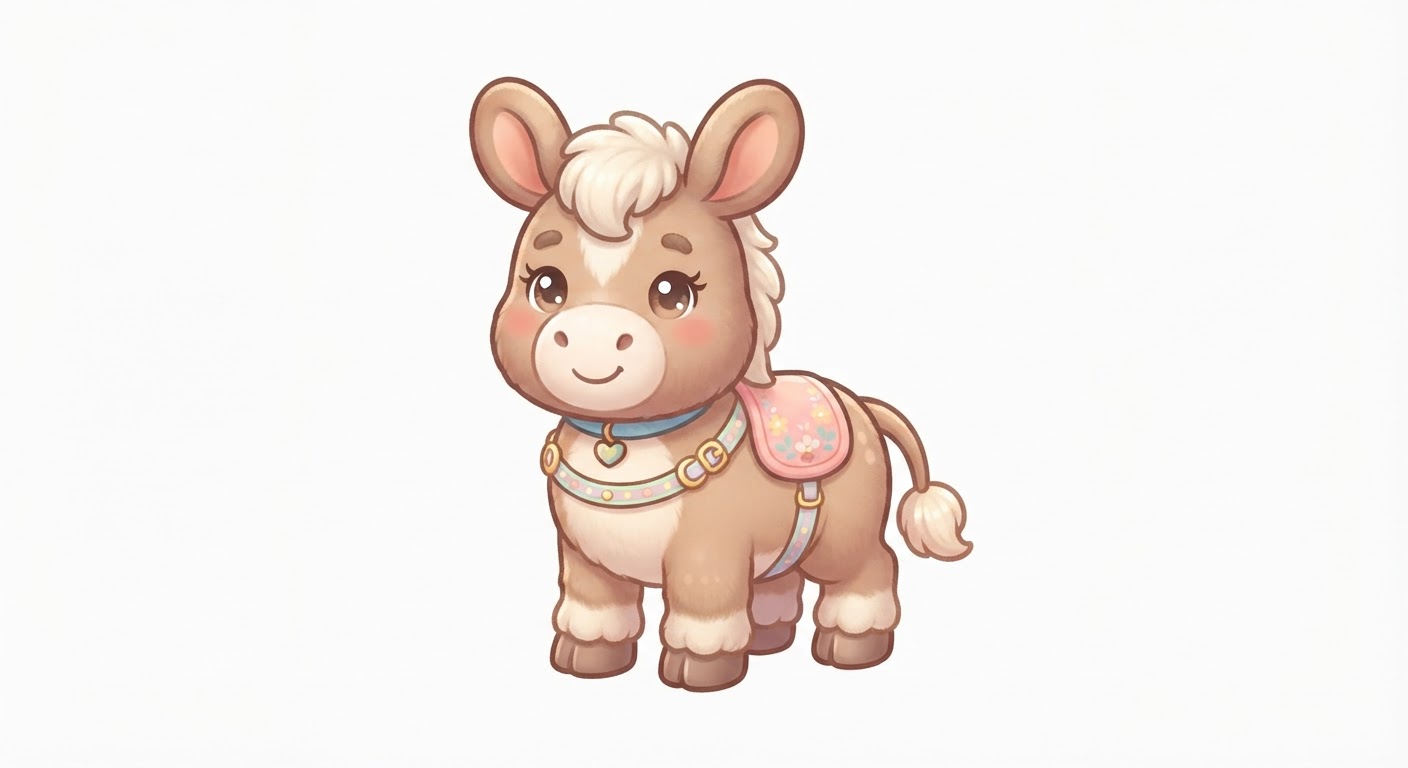 Illustration de La mule