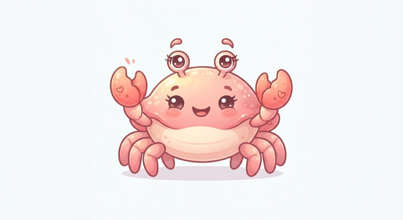 Illustration de Le crabe