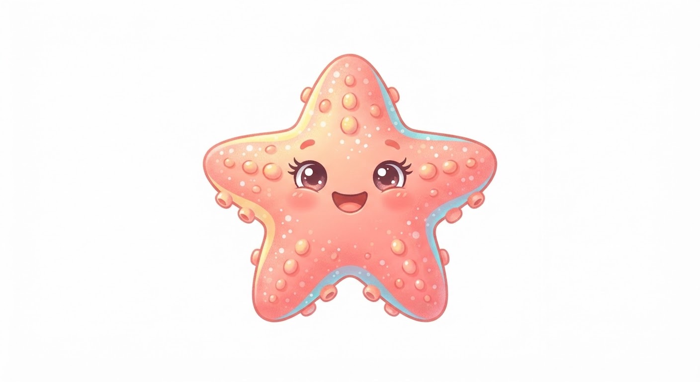 Illustration de L’étoile de mer