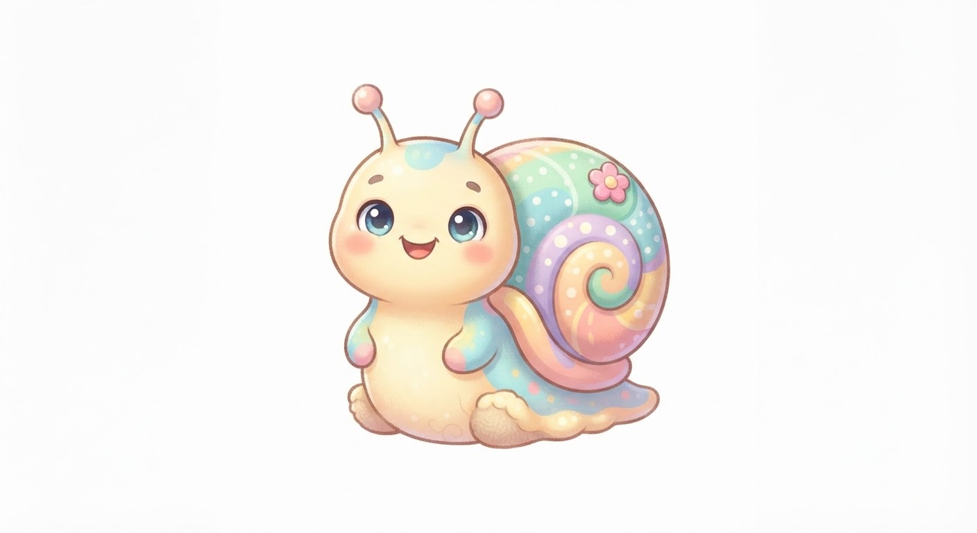 Illustration de L’escargot