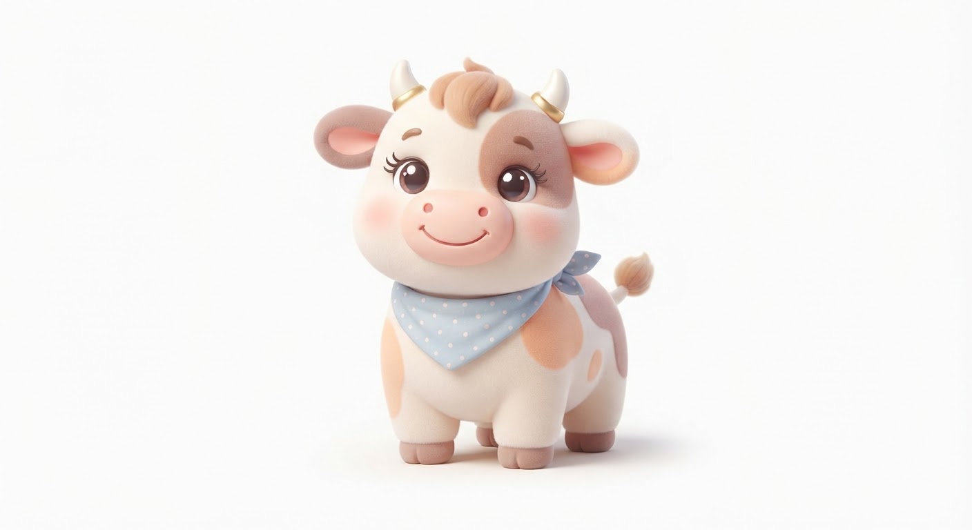 Illustration de La vache