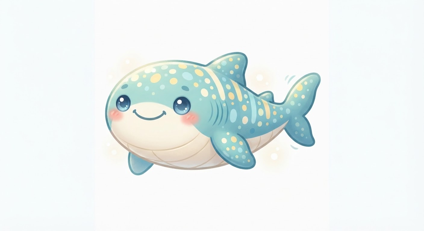 Illustration de Le requin-baleine