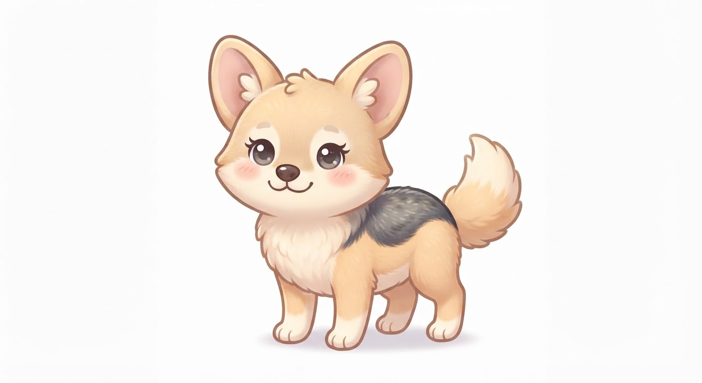 Illustration de Le chacal à chabraque
