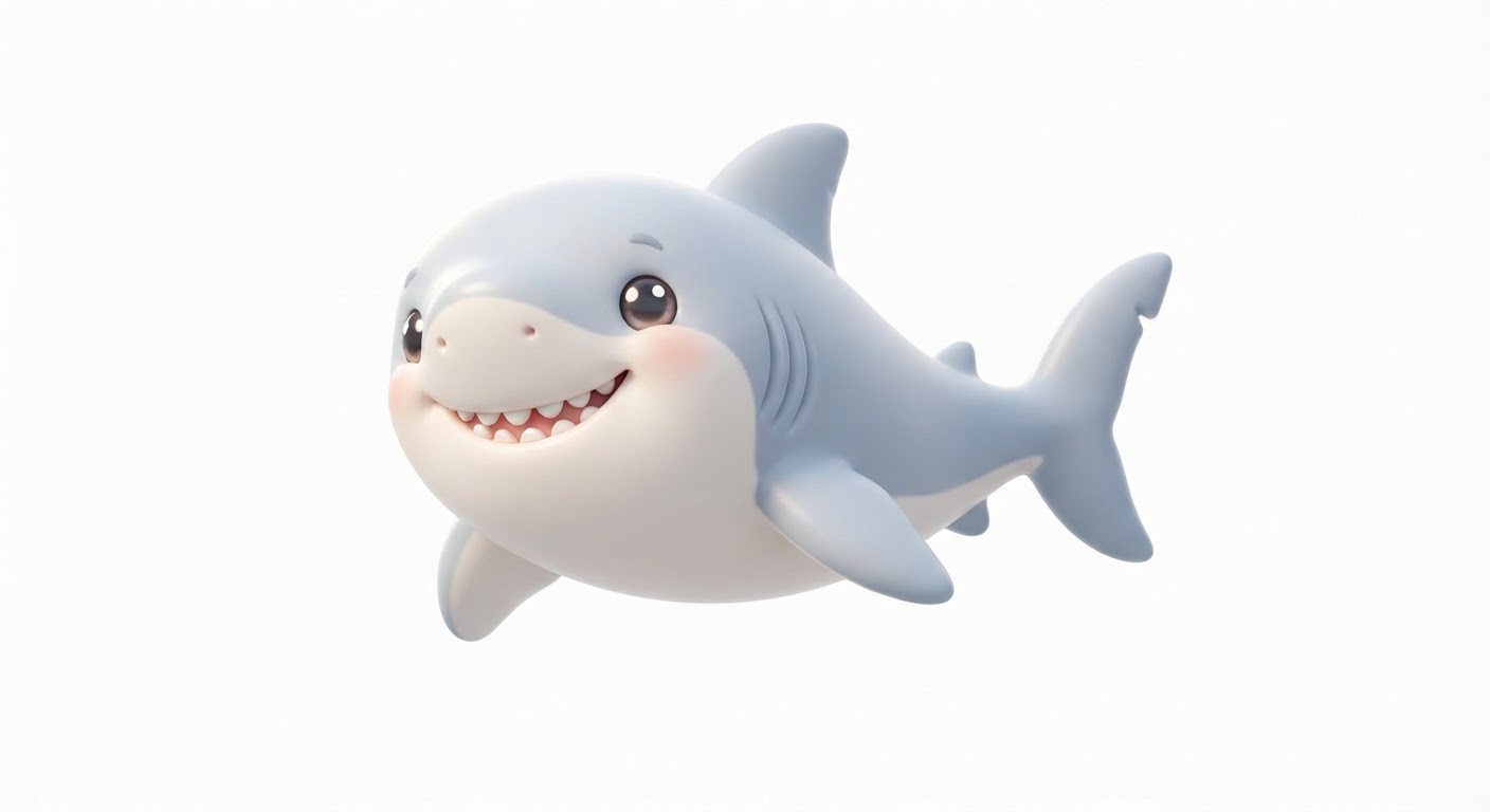 Illustration de Le grand requin blanc