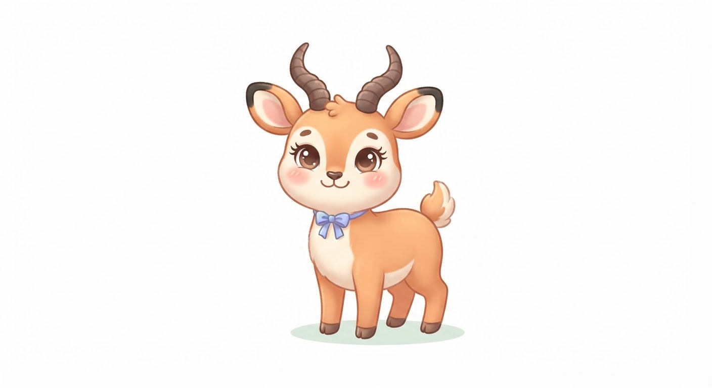 Illustration de L’impala