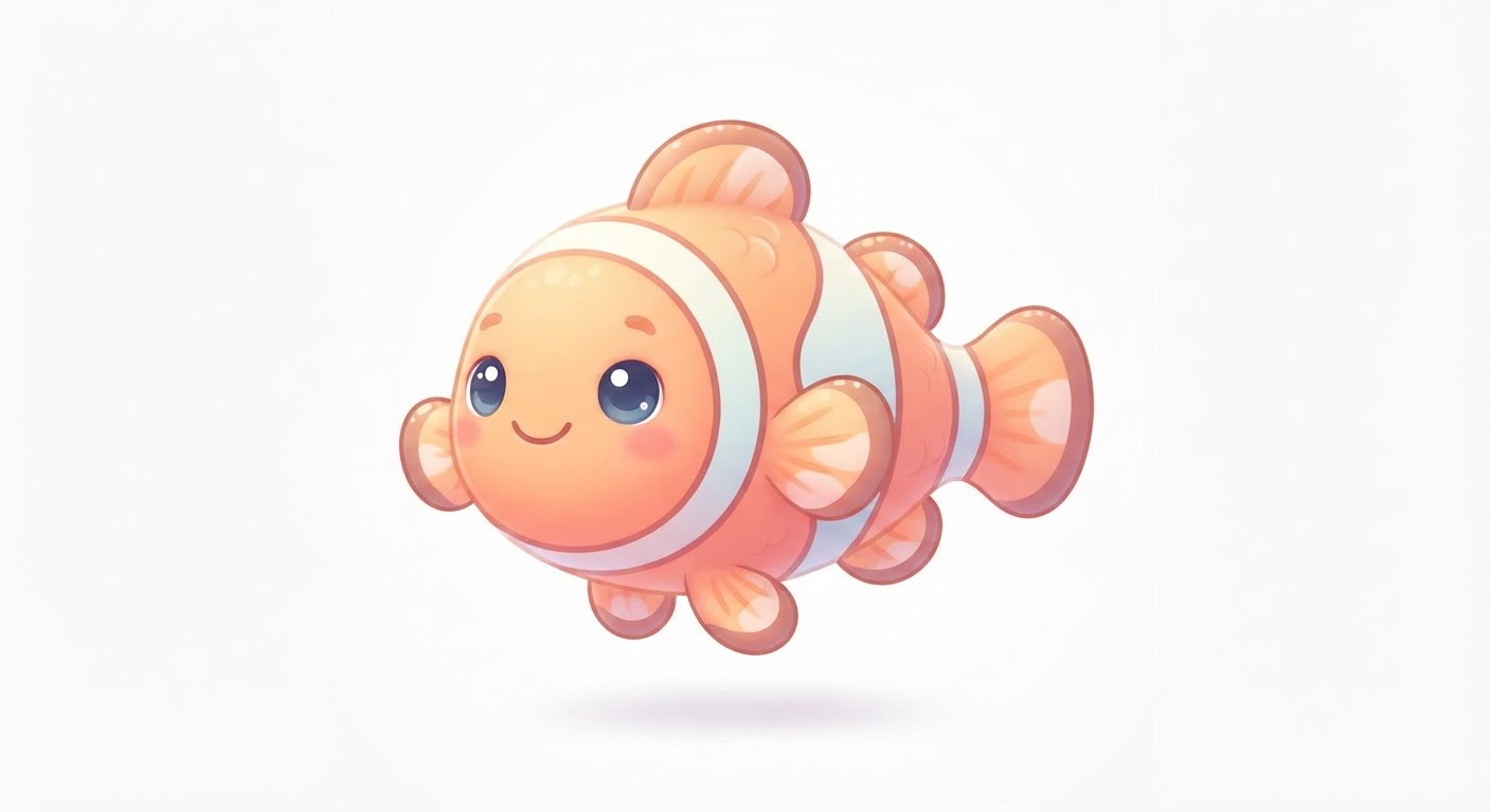 Illustration de Le poisson-clown