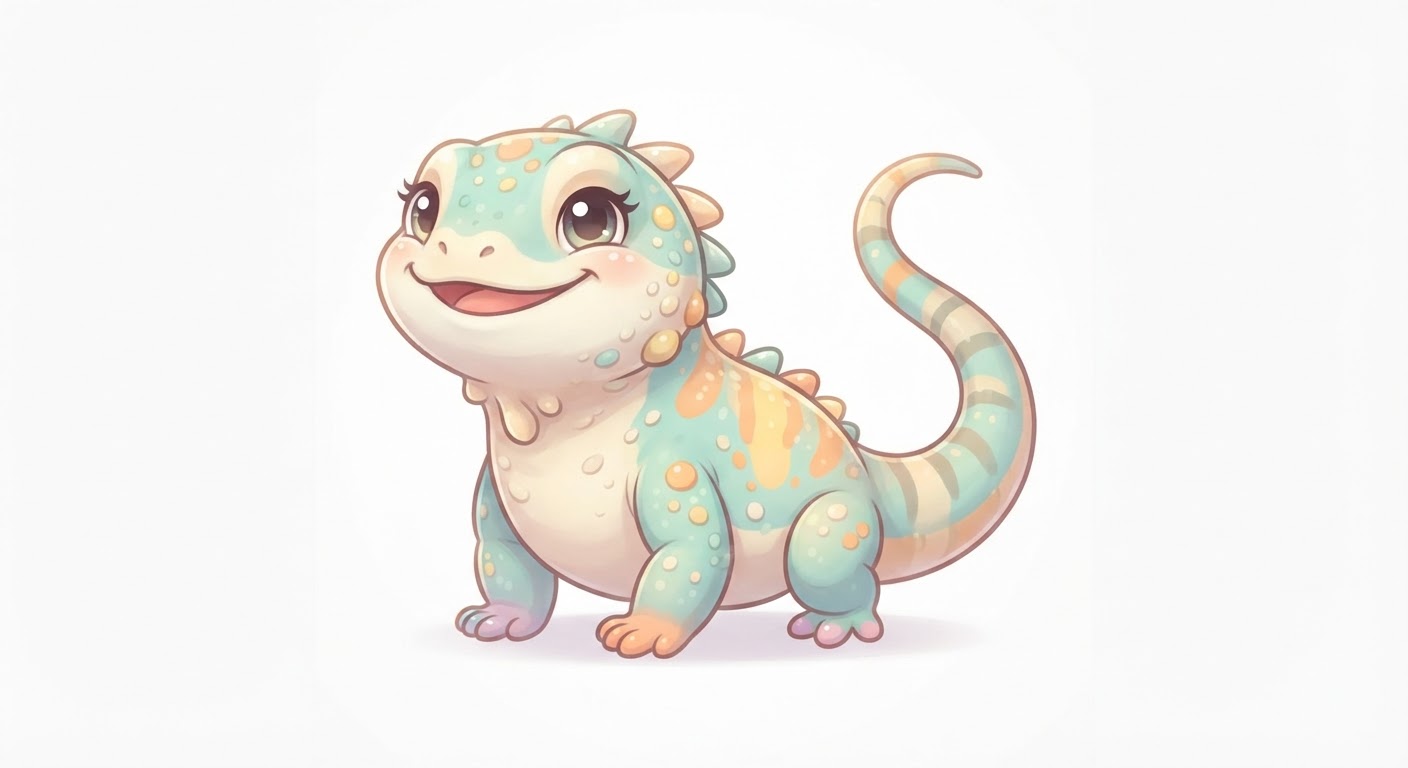 Illustration de L’iguane du désert