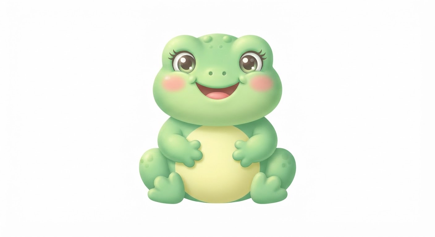 Illustration de La grenouille