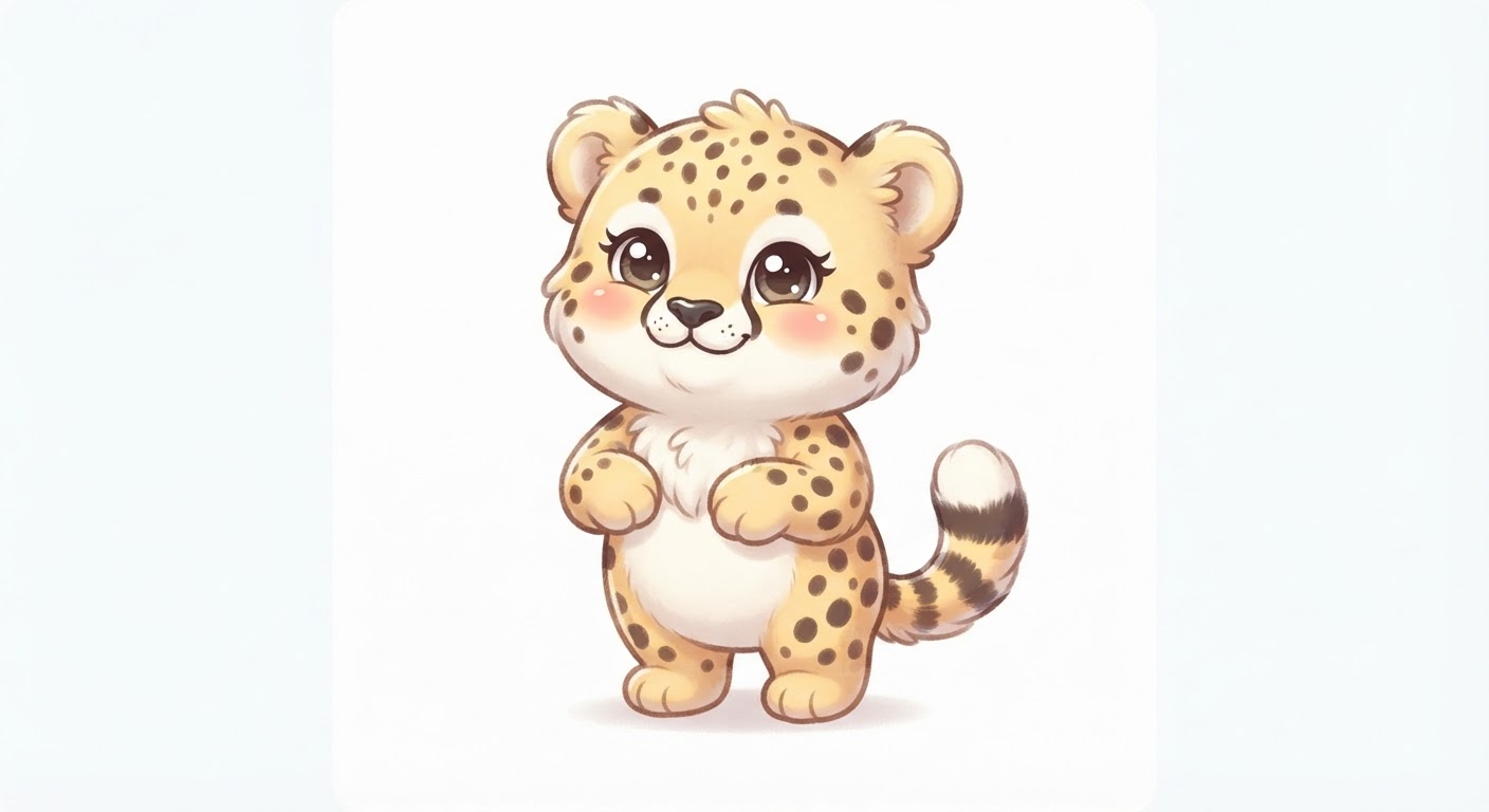 Illustration de Le guépard